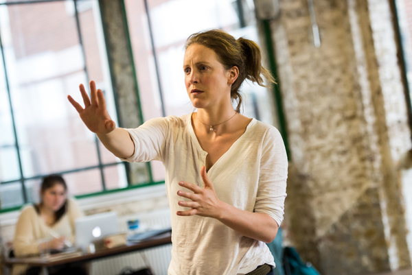 Photo Flash: Inside Rehearsal For MEET ME AT DAWN at Arcola Image