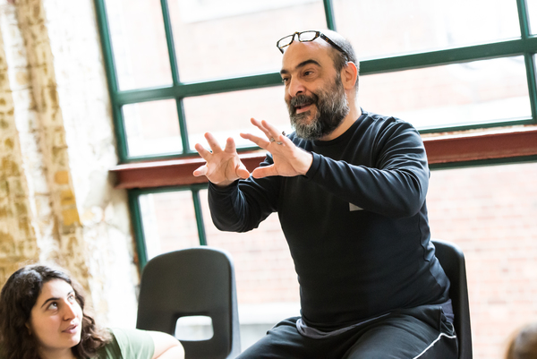 Photo Flash: Inside Rehearsal For MEET ME AT DAWN at Arcola 