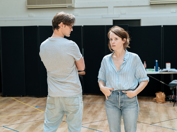 Photo Flash: Inside Rehearsal For LUNGS at the Old Vic, Starring Claire Foy and Matt Smith Image