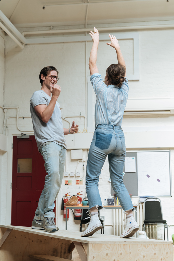 Photo Flash: Inside Rehearsal For LUNGS at the Old Vic, Starring Claire Foy and Matt Smith Image