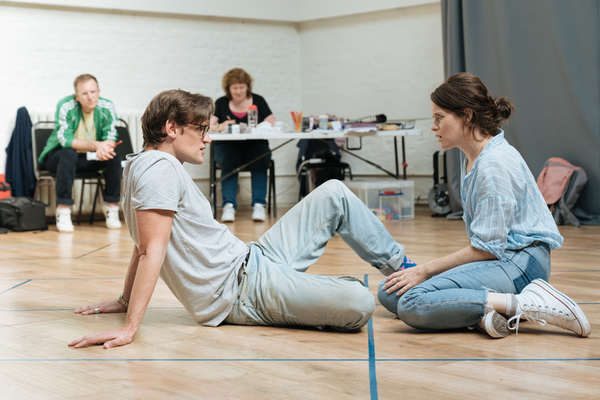 Photo Flash: Inside Rehearsal For LUNGS at the Old Vic, Starring Claire Foy and Matt Smith Image