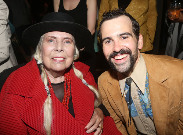 Joni Mitchell and Matt Bittner  Photo