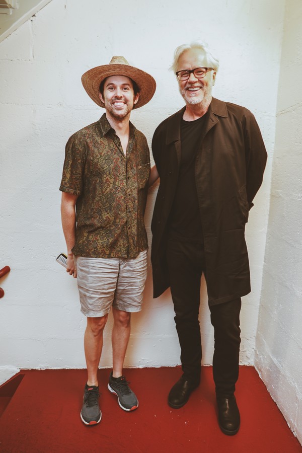 Photo Flash: Tim Robbins Stops By OKLAHOMA! On Broadway Image