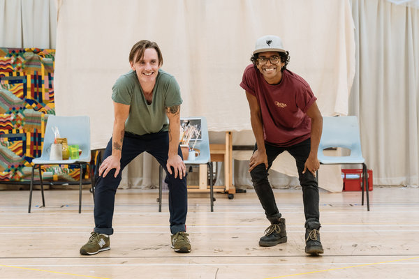 Photo Flash: Inside Rehearsal For BOTTICELLI IN THE FIRE at Hampstead Theatre 