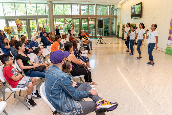 Photo Flash: Young Talent Big Dreams All Stars Visit Miami Cancer Institute To Perform Special Showcase 