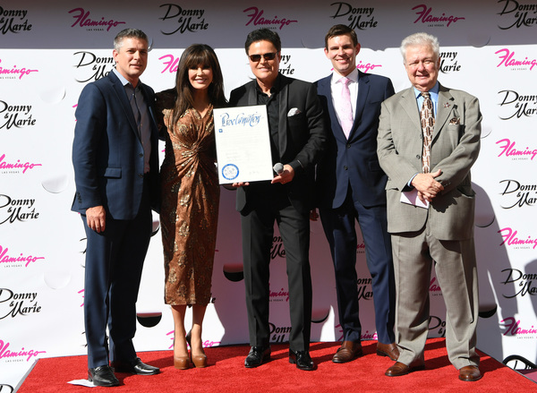 Photo Flash: Donny & Marie Osmond Honored by Las Vegas Walk of Stars at Flamingo Las Vegas 