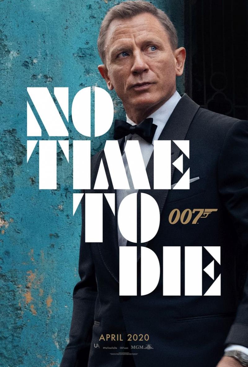 Photo: Daniel Craig Returns as Bond on All New Poster For NO TIME TO DIE 