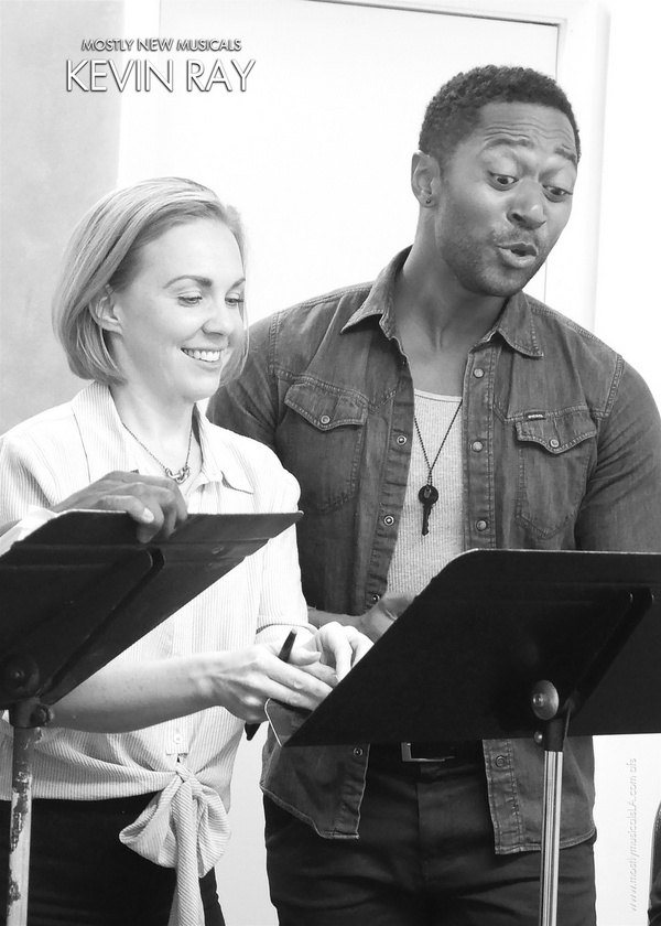 Photo Flash: The Jazzy Cast Of MostlyNEWmusicals: Kevin Ray In Rehearsal Image