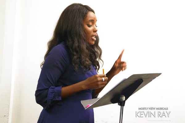 Photo Flash: The Jazzy Cast Of MostlyNEWmusicals: Kevin Ray In Rehearsal 