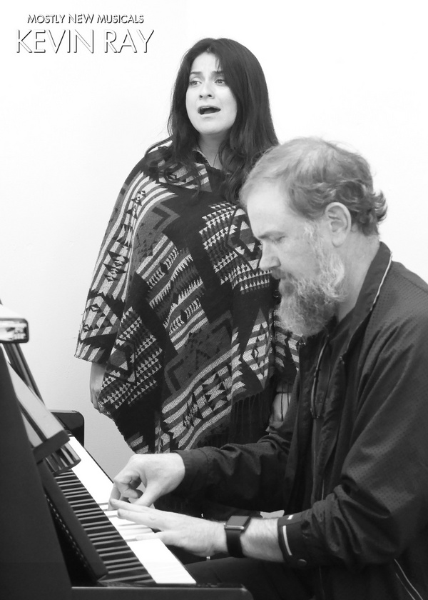 Photo Flash: The Jazzy Cast Of MostlyNEWmusicals: Kevin Ray In Rehearsal Image