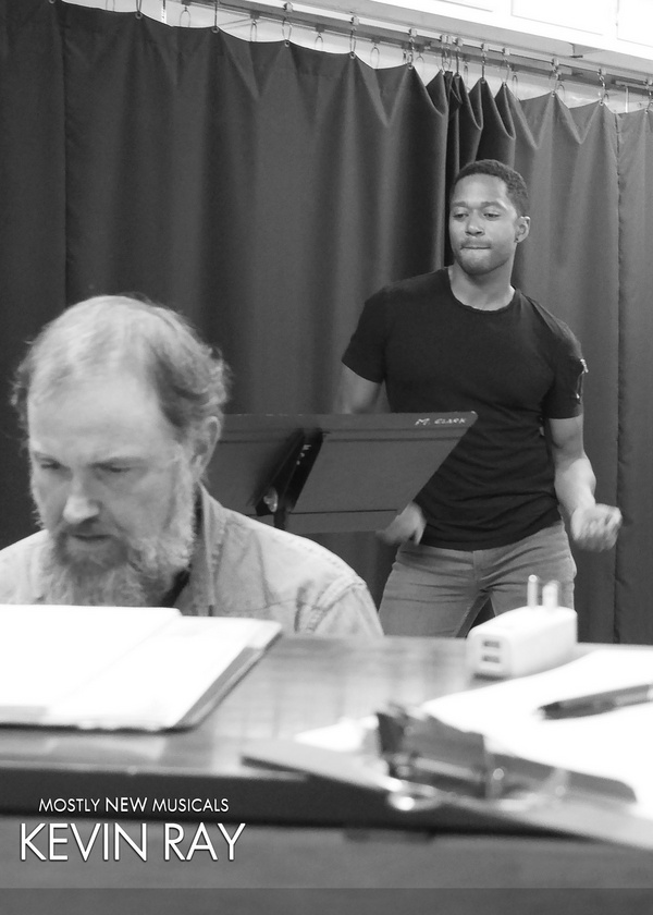 Photo Flash: The Jazzy Cast Of MostlyNEWmusicals: Kevin Ray In Rehearsal Image
