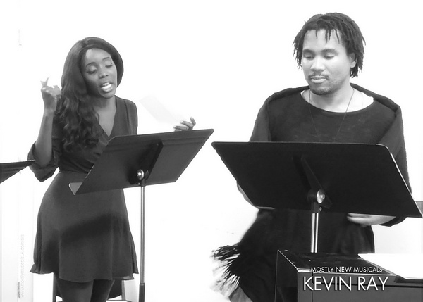 Photo Flash: The Jazzy Cast Of MostlyNEWmusicals: Kevin Ray In Rehearsal 