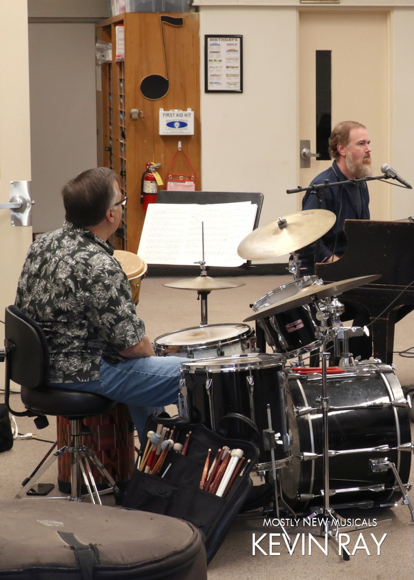 Photo Flash: The Jazzy Cast Of MostlyNEWmusicals: Kevin Ray In Rehearsal Image