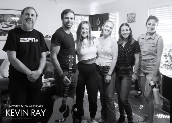 Photo Flash: The Jazzy Cast Of MostlyNEWmusicals: Kevin Ray In Rehearsal Image