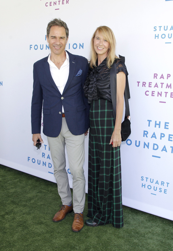 Eric McCormack and Janet Holden Photo