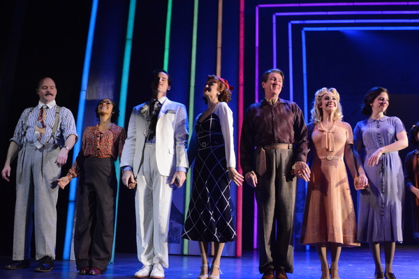 Photo Coverage: The Cast of Paper Mill's CHASING RAINBOWS Takes Opening Night Bows 