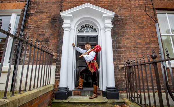 Photo Flash: Wolverhampton's DICK WHITTINGTON Stars Arrive In Town On London Red Bus Image