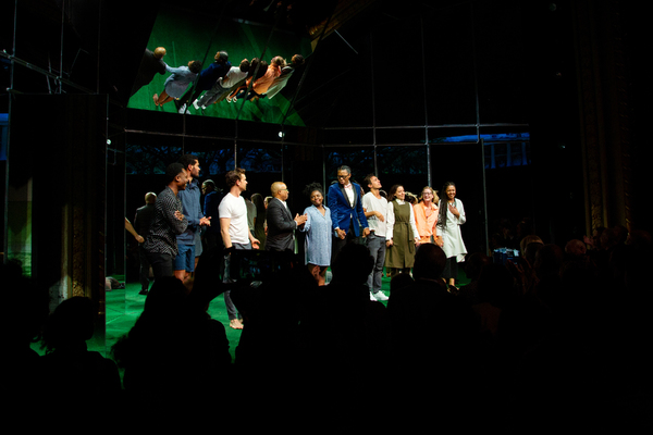 Robert O'Hara, Jeremy O. Harris, and the cast of SLAVE PLAY Photo