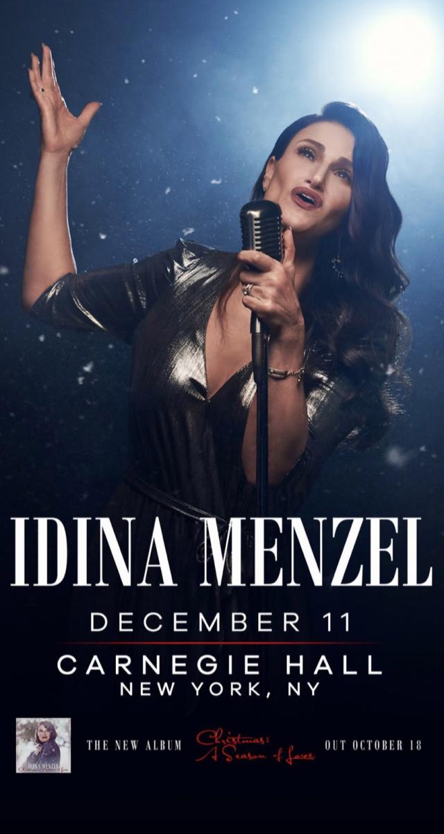 Idina Menzel to Bring the Holiday Spirit to Carnegie Hall December 11th Image