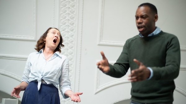 Photo Flash: Inside Rehearsal For FAST at the Park Theatre 