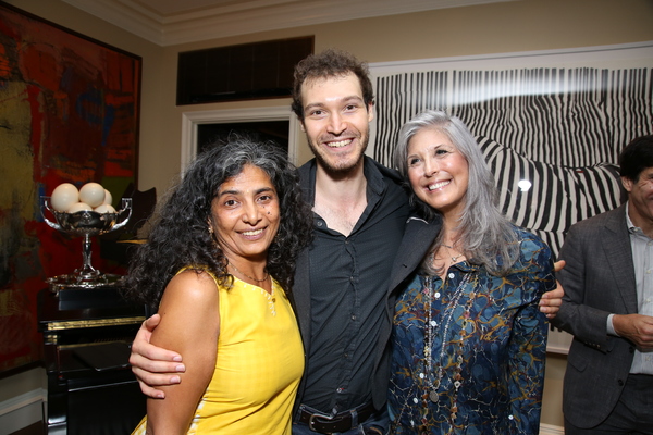 Riti Sachdeva, Oliver Houser and Joan Hornig Photo