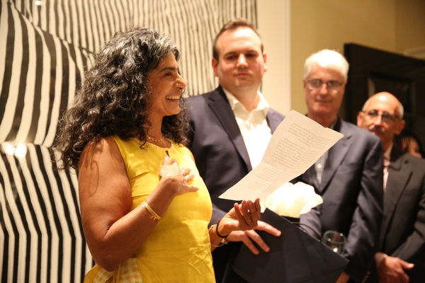 Photo Flash: Inside the DGF Salon Celebrating Oliver Houser and Riti Sachdeva Image
