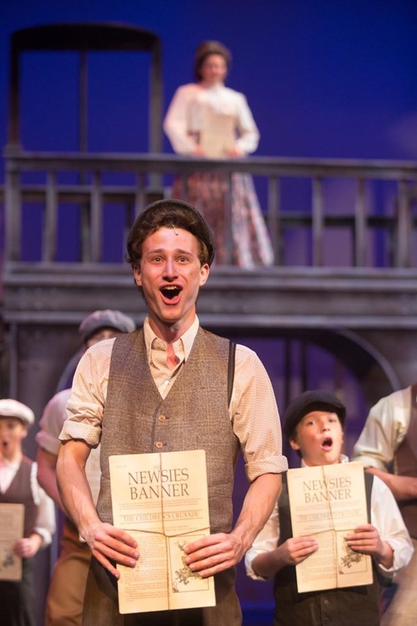 Photo Flash: NEWSIES At Nebraska Wesleyan Theatre 