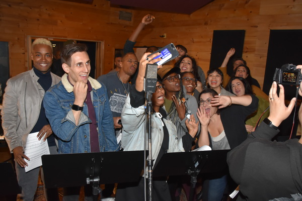 BWW Exclusive: Eva Noblezada, Reeve Carney and the Cast of HADESTOWN Get in the Holiday Spirit for Carols For A Cure 