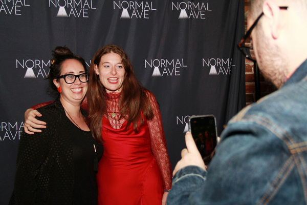 Costume Designer Alice Tavener, director Kylie M. Brown, and producer Noah Befeler    Photo