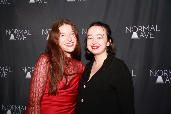 Director Kylie M. Brown and playwright Lily Houghton     Photo