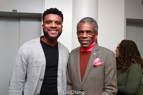 Keenan Scott II, Ron Simons and Andre De Shields Photo