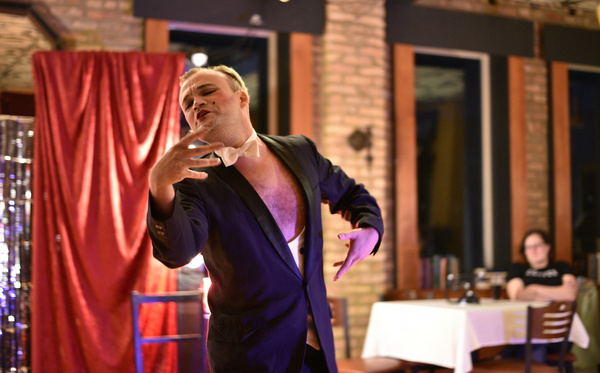 Photo Flash: First Look At Cowardly Scarecrow's CABARET Image