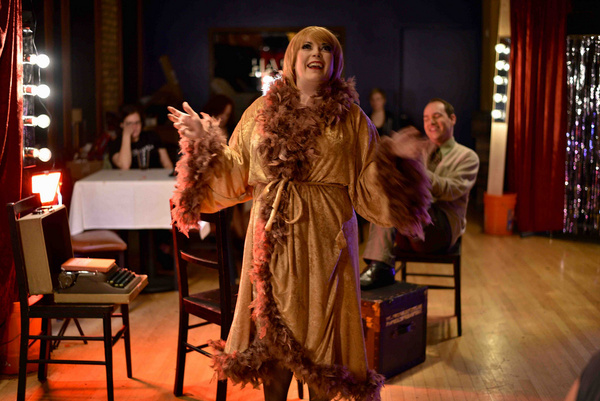 Photo Flash: First Look At Cowardly Scarecrow's CABARET Image