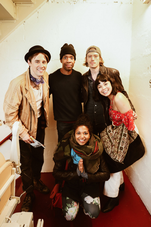 Photo Flash: Reeve Carney and Eva Noblezada Go Way Down to OKLAHOMA! Image