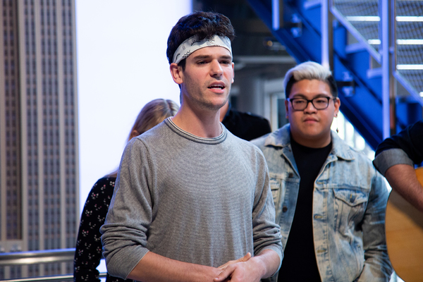 Photo Coverage: THE LIGHTNING THIEF Company Poses Atop the Empire State Building! Image
