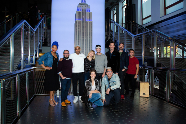 Photo Coverage: THE LIGHTNING THIEF Company Poses Atop the Empire State Building! Image