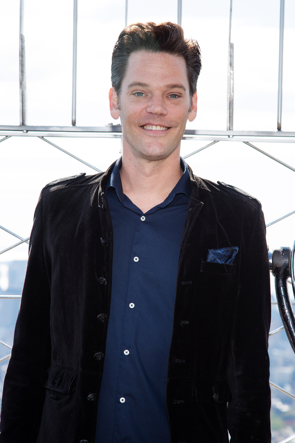 Photo Coverage: THE LIGHTNING THIEF Company Poses Atop the Empire State Building! Image