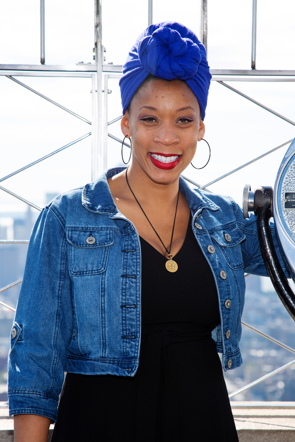 Photo Coverage: THE LIGHTNING THIEF Company Poses Atop the Empire State Building! Image