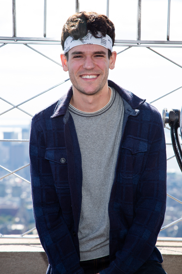 Photo Coverage: THE LIGHTNING THIEF Company Poses Atop the Empire State Building! Image