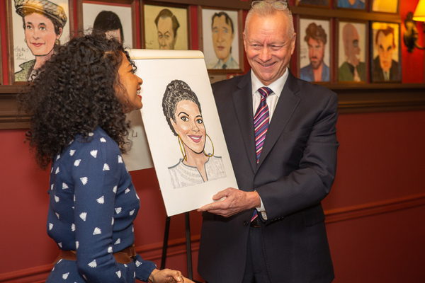 Photo Coverage: Rebecca Naomi Jones Receives Portrait at Sardi's Image
