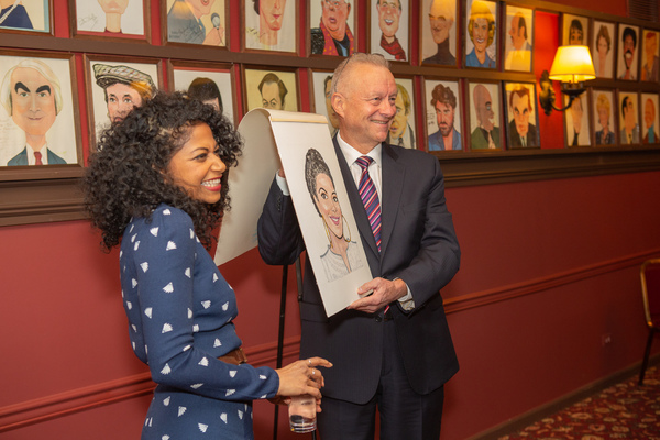 Rebecca Naomi Jones Receives Sardi's Portrait Photo