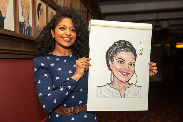 Photo Coverage: Rebecca Naomi Jones Receives Portrait at Sardi's Image