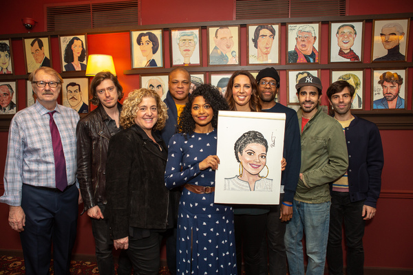 Photo Coverage: Rebecca Naomi Jones Receives Portrait at Sardi's Image