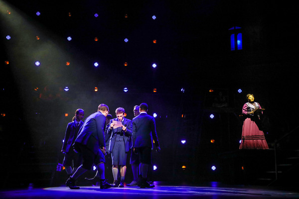 Nathan Salstone, Liz Mikel, and cast Photo