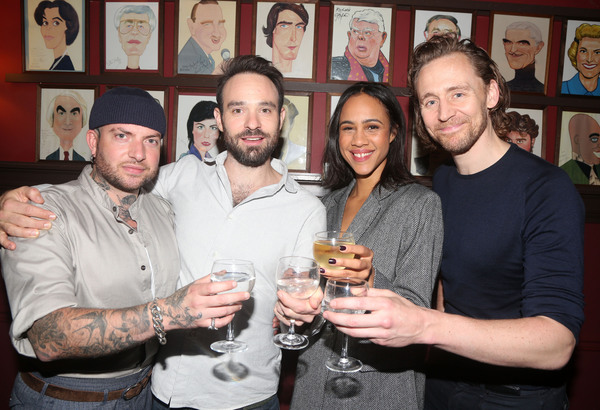 Photo Flash: Tom Hiddleston & Company Celebrate Harold Pinter's Birthday at BETRAYAL Image
