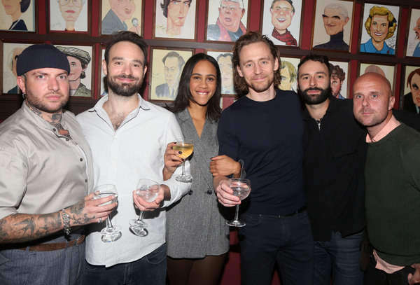 Photo Flash: Tom Hiddleston & Company Celebrate Harold Pinter's Birthday at BETRAYAL Image