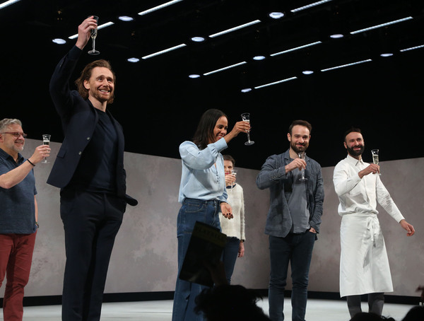 Photo Flash: Tom Hiddleston & Company Celebrate Harold Pinter's Birthday at BETRAYAL Image