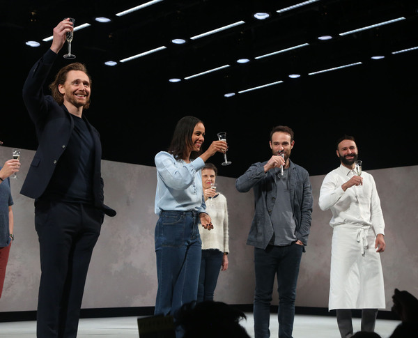 Photo Flash: Tom Hiddleston & Company Celebrate Harold Pinter's Birthday at BETRAYAL Image