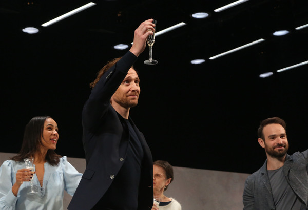 Photo Flash: Tom Hiddleston & Company Celebrate Harold Pinter's Birthday at BETRAYAL Image