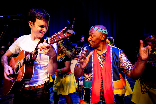 Josh Turner and South African Cultural Choir Photo